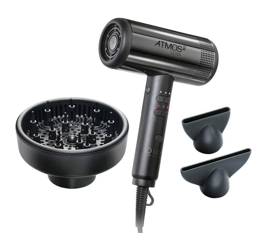 Diva Professional Styling Atmos 2 Ultra - Sèche-cheveux Digital Professionnel Haute Vitesse