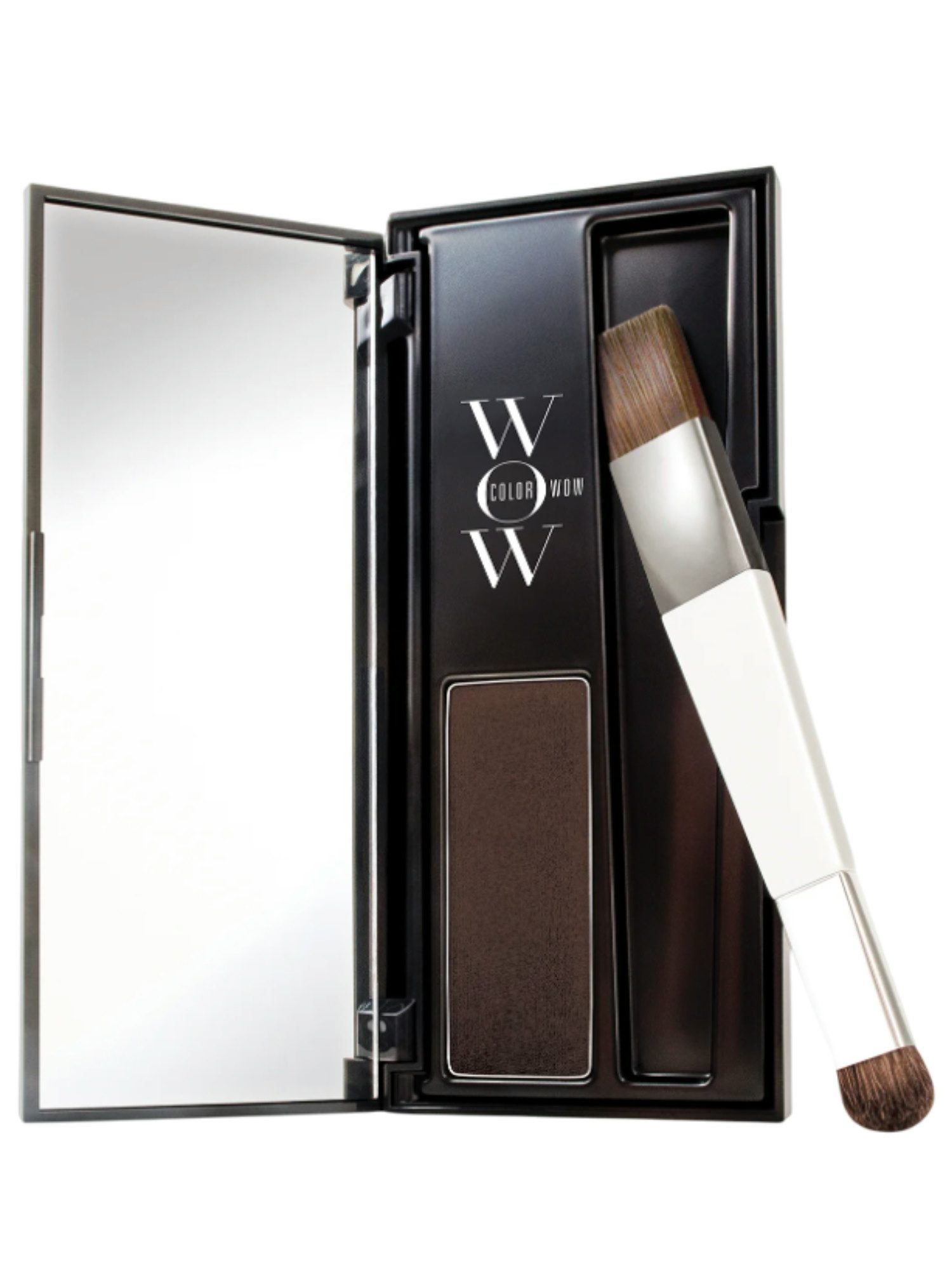 Color Wow Root Cover Up Poudre Retouche Racines Brun Foncé – Couverture Instantanée, Waterproof