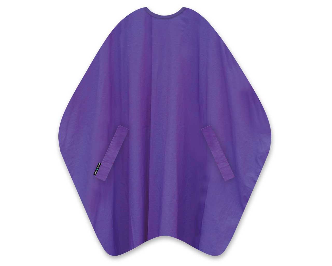 Trend Design Peignoir de Coupe Violet - Cape Professionnelle 135x150cm