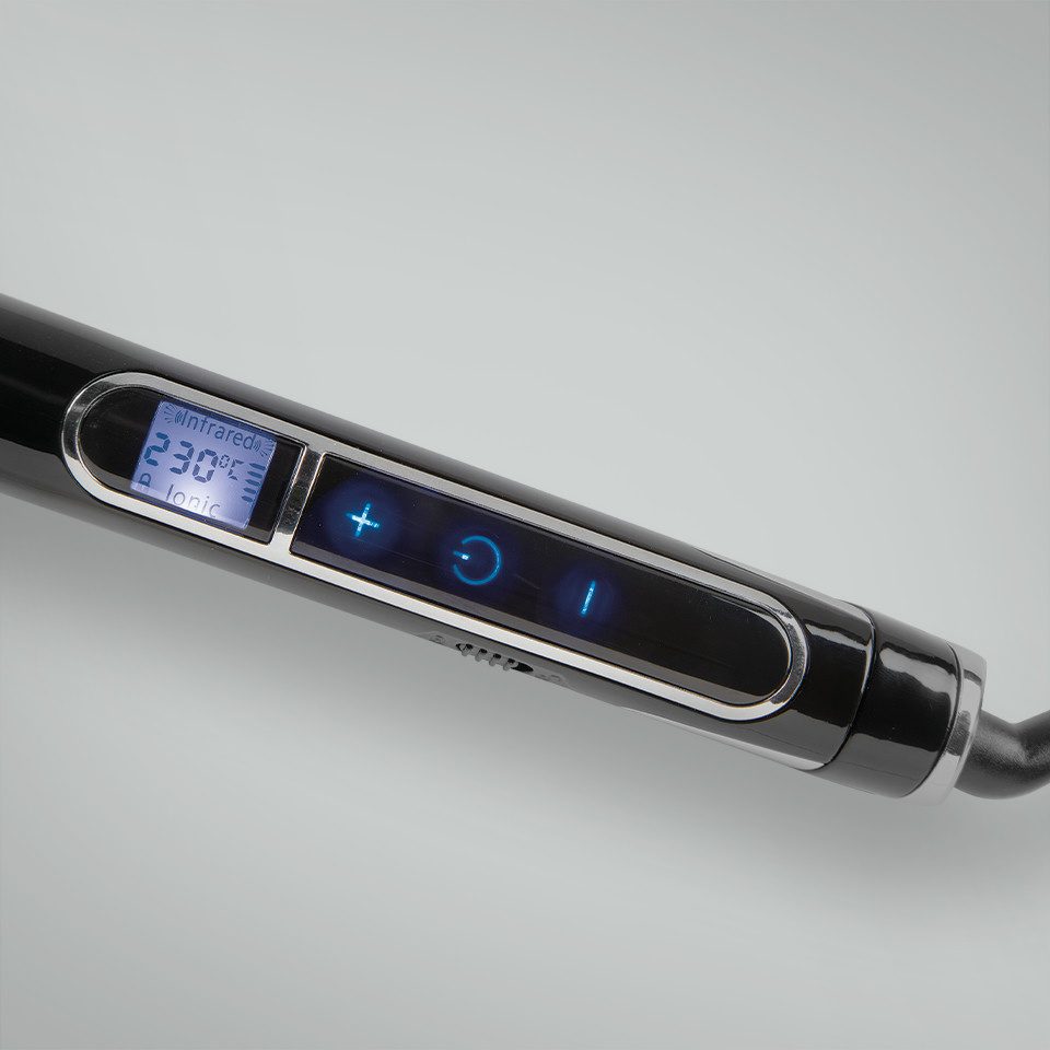 Ultron IKU Lisseur Infrarouge Black/Silver - Technologie Infrarouge &amp; Ionique