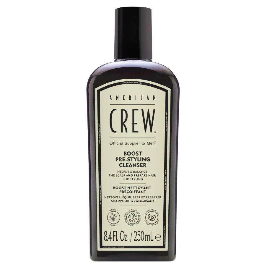 American Crew Boost Shampoo 250ml - Shampooing Volumateur pour Cheveux Fins