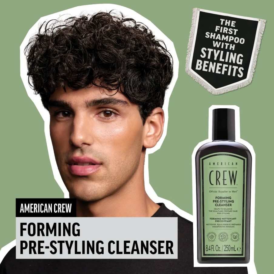 American Crew Forming Shampoo 250ml - Shampooing Texturisant Professionnel