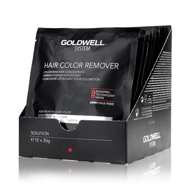 Goldwell System Hair Color Remover - Décolorant Professionnel 12x30g