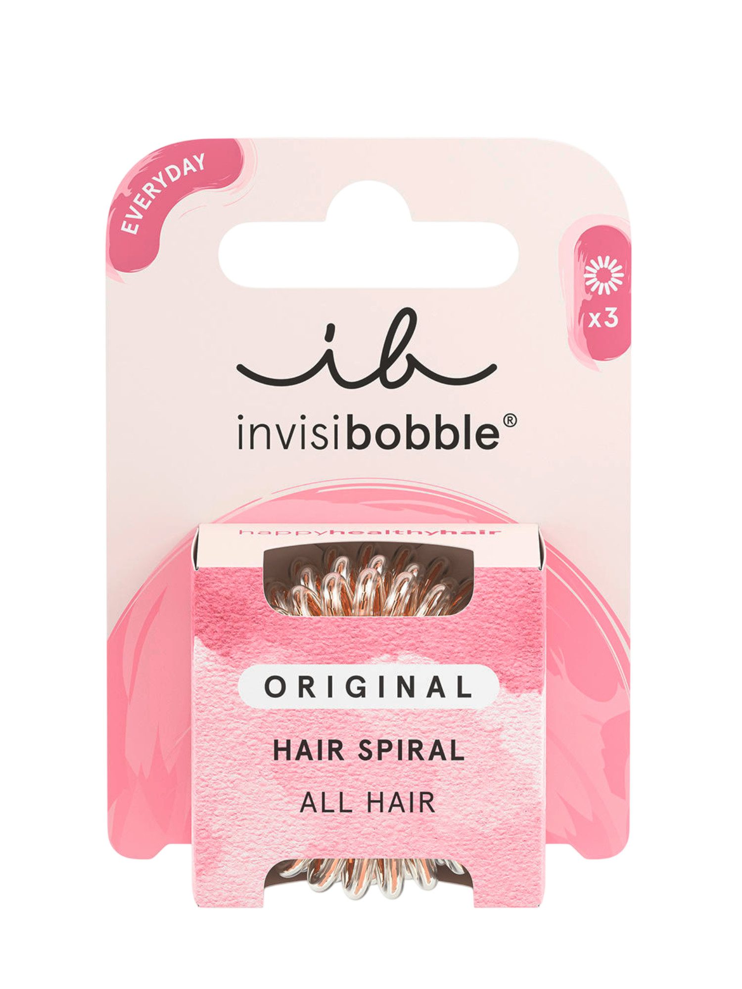 Invisibobble Original Bronze Me Pretty - Élastique Spirale Sans Traces
