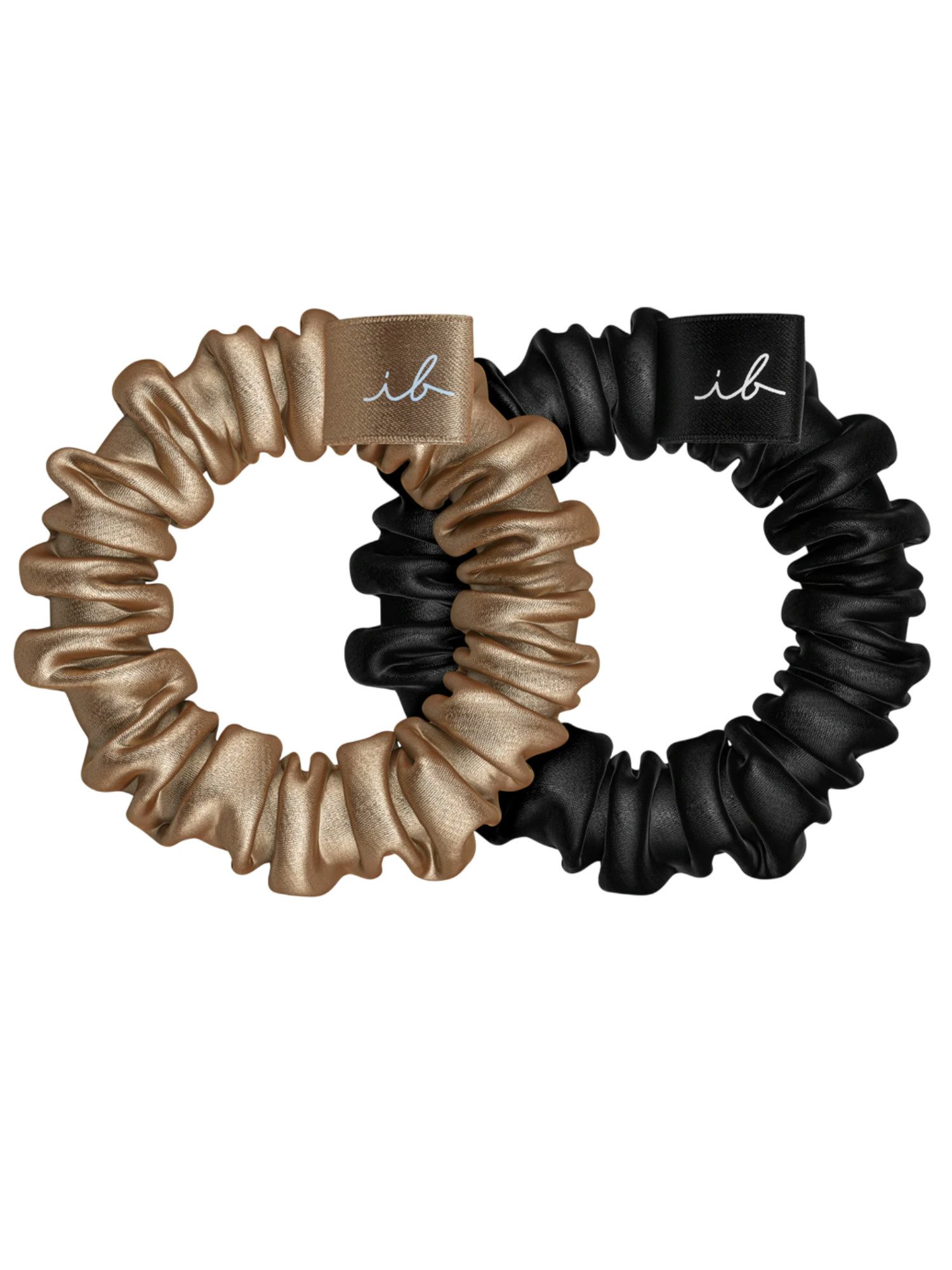 Invisibobble Sprunchie Slim True Golden - Chouchou Doré Élégant (2 pièces)