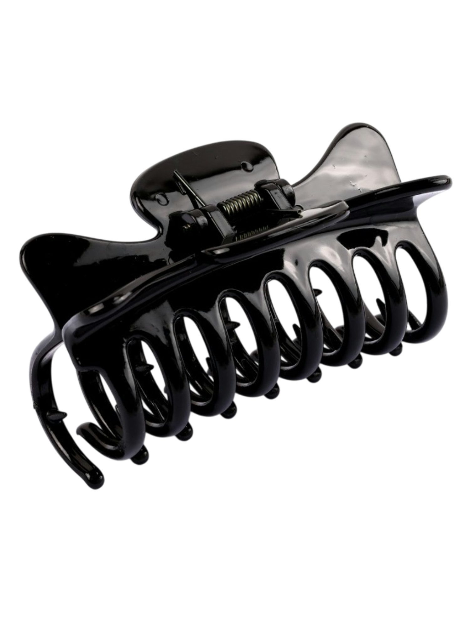 A&A Hair Beauty Pinces Crabe 3,5 cm Noir (Lot de 4)