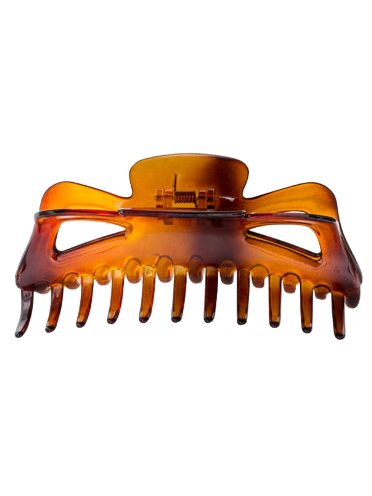 A&A Hair Beauty Pince Crabe 14cm Havane - Maintien Professionnel