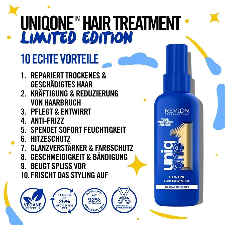 Revlon Uniq One Mental Health Treatment 150ml - Soin Réparateur Intensif Sans Rinçage