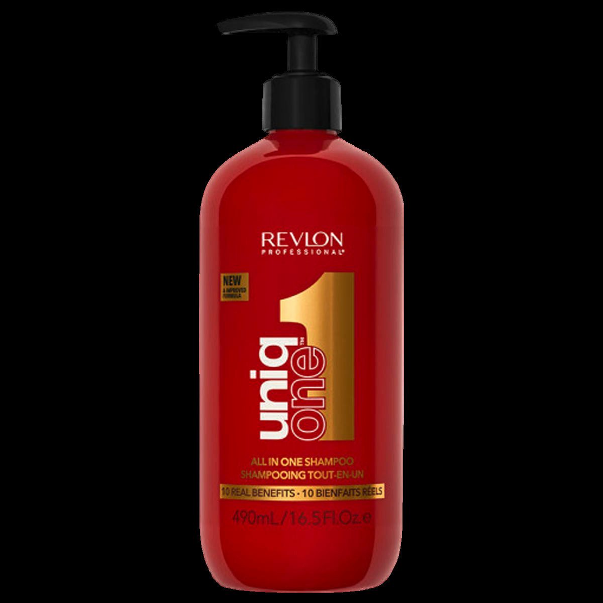 Revlon Uniq One Classic Shampoo 490ml – Shampooing Nourrissant Tout Type de Cheveux