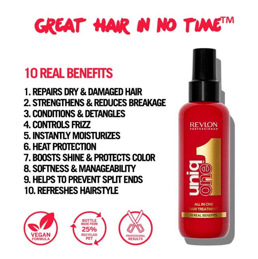 Revlon Uniq One Treatment Classic 150ml - Soin Sans Rinçage Multifonction