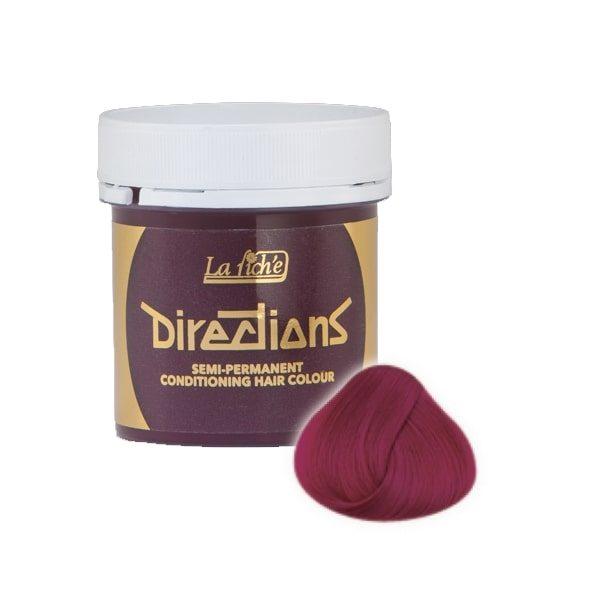 Directions Rose Red 100ml - Coloration Semi-Permanente Rose Rouge Éclatant