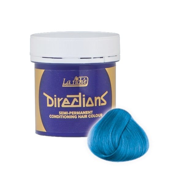 Directions Lagoon Blue 100ml - Coloration Semi-Permanente Bleu Lagon