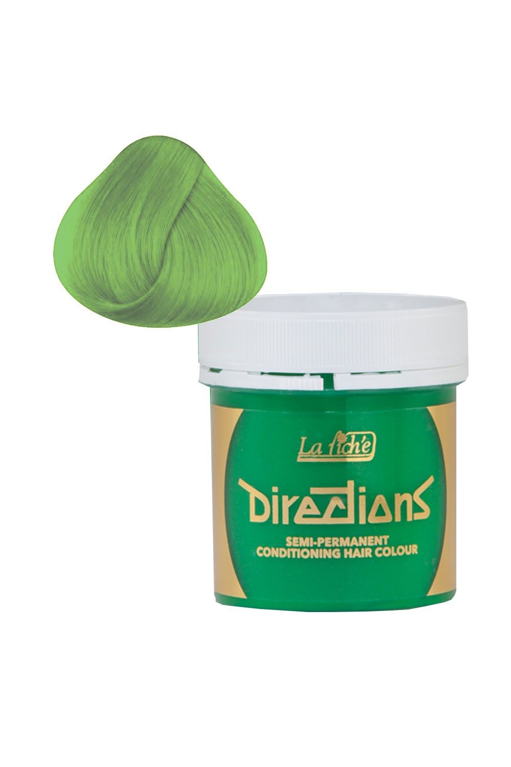 Directions Spring Green 100ml - Coloration Semi-Permanente Verte pour Cheveux Blonds