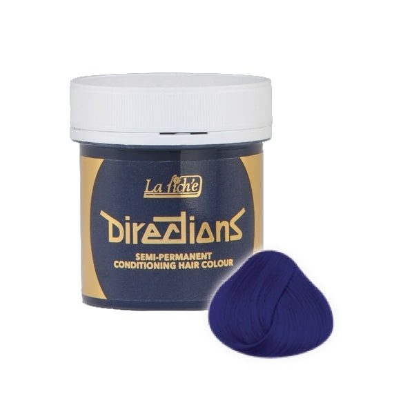Directions Midnight Blue 100ml - Coloration Semi-Permanente Bleu Nuit Intense