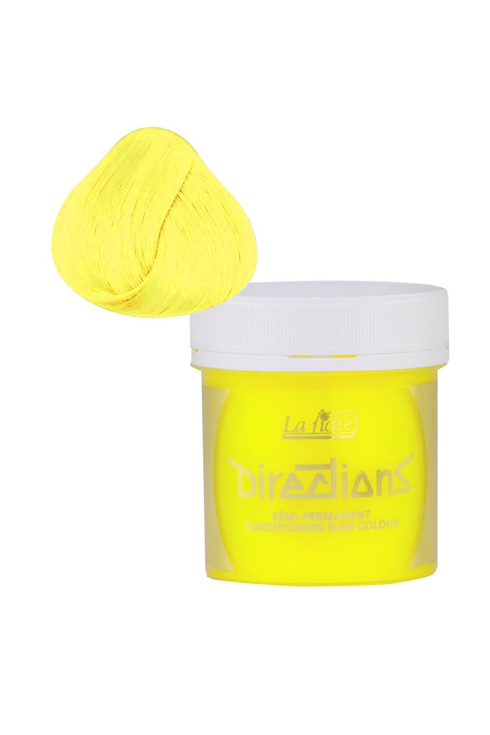 Directions Fluorescent Glow/Yellow 100ml - Coloration Semi-Permanente Jaune Fluo