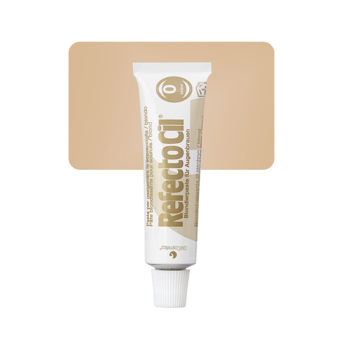 Refectocil Coloration pour Cils et Sourcils Blonde 0 – Teinture Permanente Professionnelle