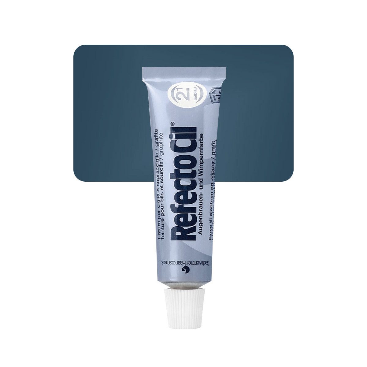 Refectocil Teinture pour Cils Bleu Profond 2.1 - Tenue 6 Semaines