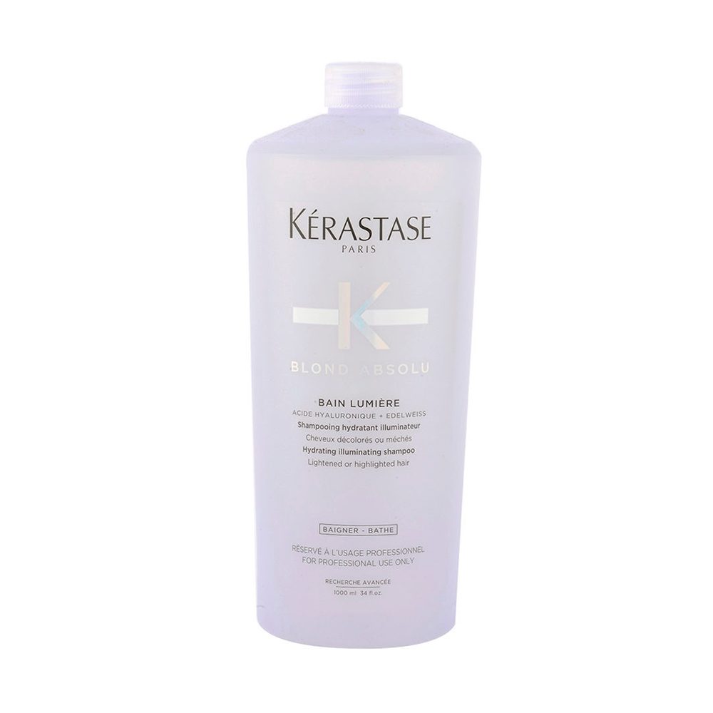 Kérastase Blond Absolu Bain Lumière 1000ml - Shampooing Hydratant Illuminateur