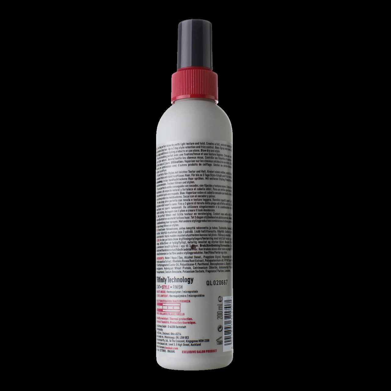 KMS ThermaShape Shaping Blow Dry 200ml - Spray Coiffant Thermo-Protecteur