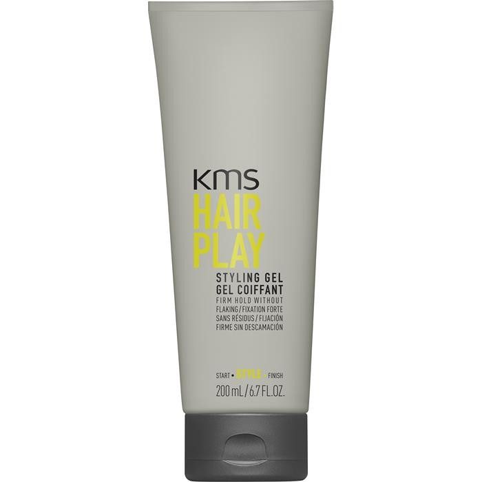 KMS Hair Play Gel Coiffant 200ml - Tenue Forte & Brillance Professionnelle