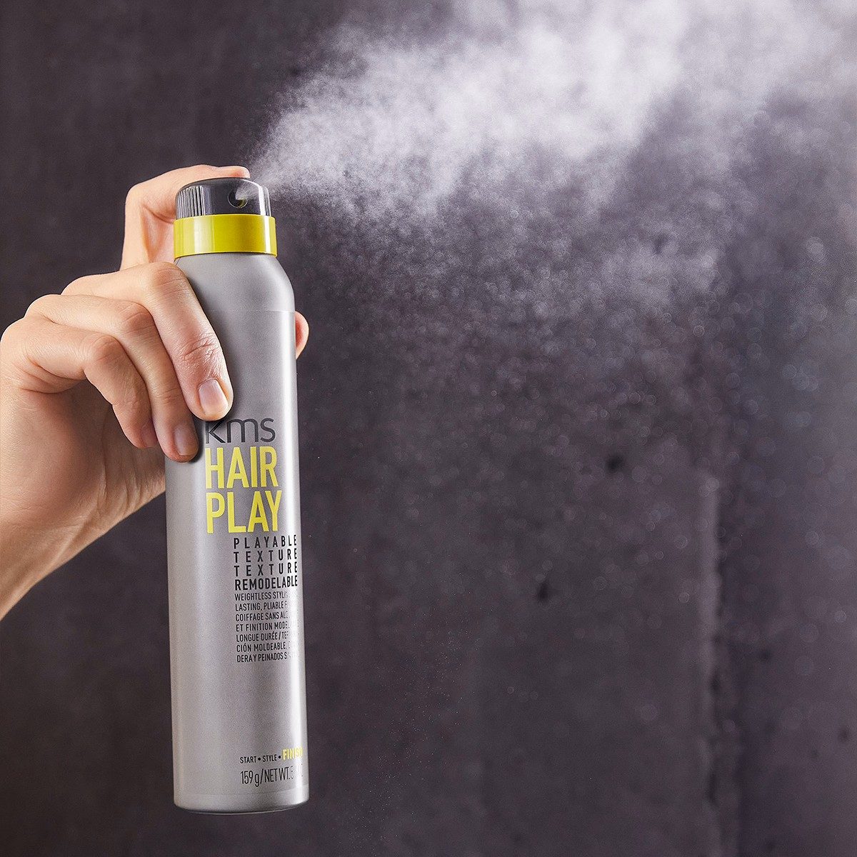 KMS Hair Play Playable Texture 200ml - Spray Texturisant Modelable Tenue Moyenne