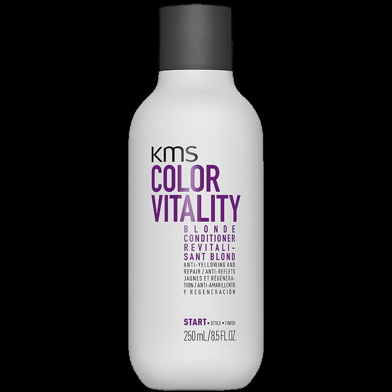 KMS Color Vitality Blonde Conditioner 250ml - Soin Neutralisant Anti-Reflets Jaunes