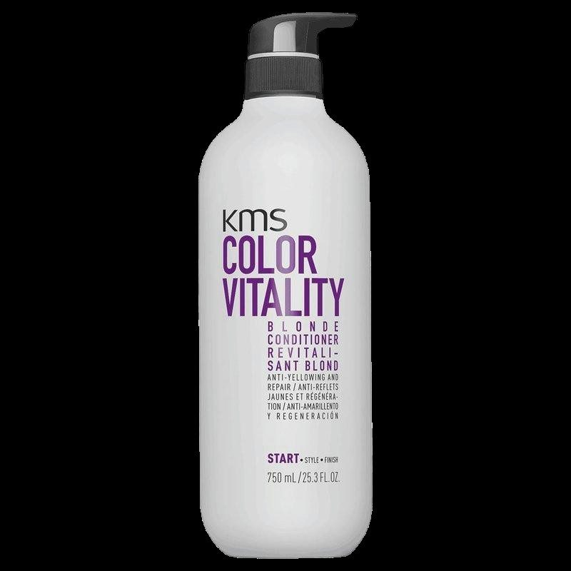 KMS Color Vitality Blonde Conditioner 750ml - Anti-Reflets Jaunes