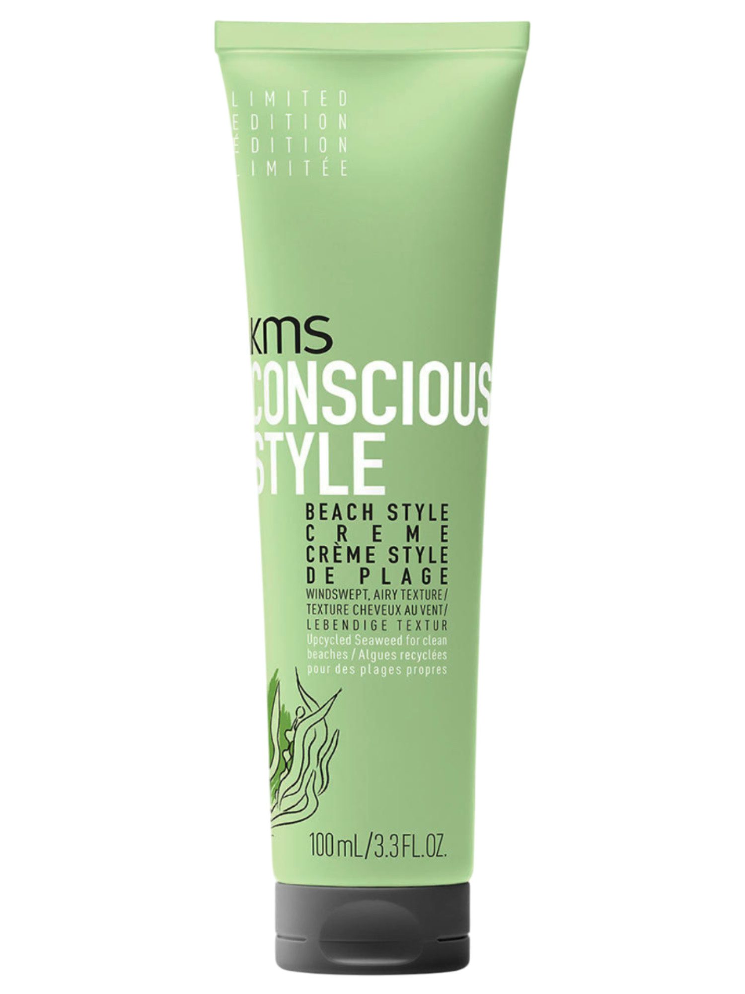 KMS Conscious Style Beach Style Cream 100ml – Crème Coiffante Texturisante Naturelle