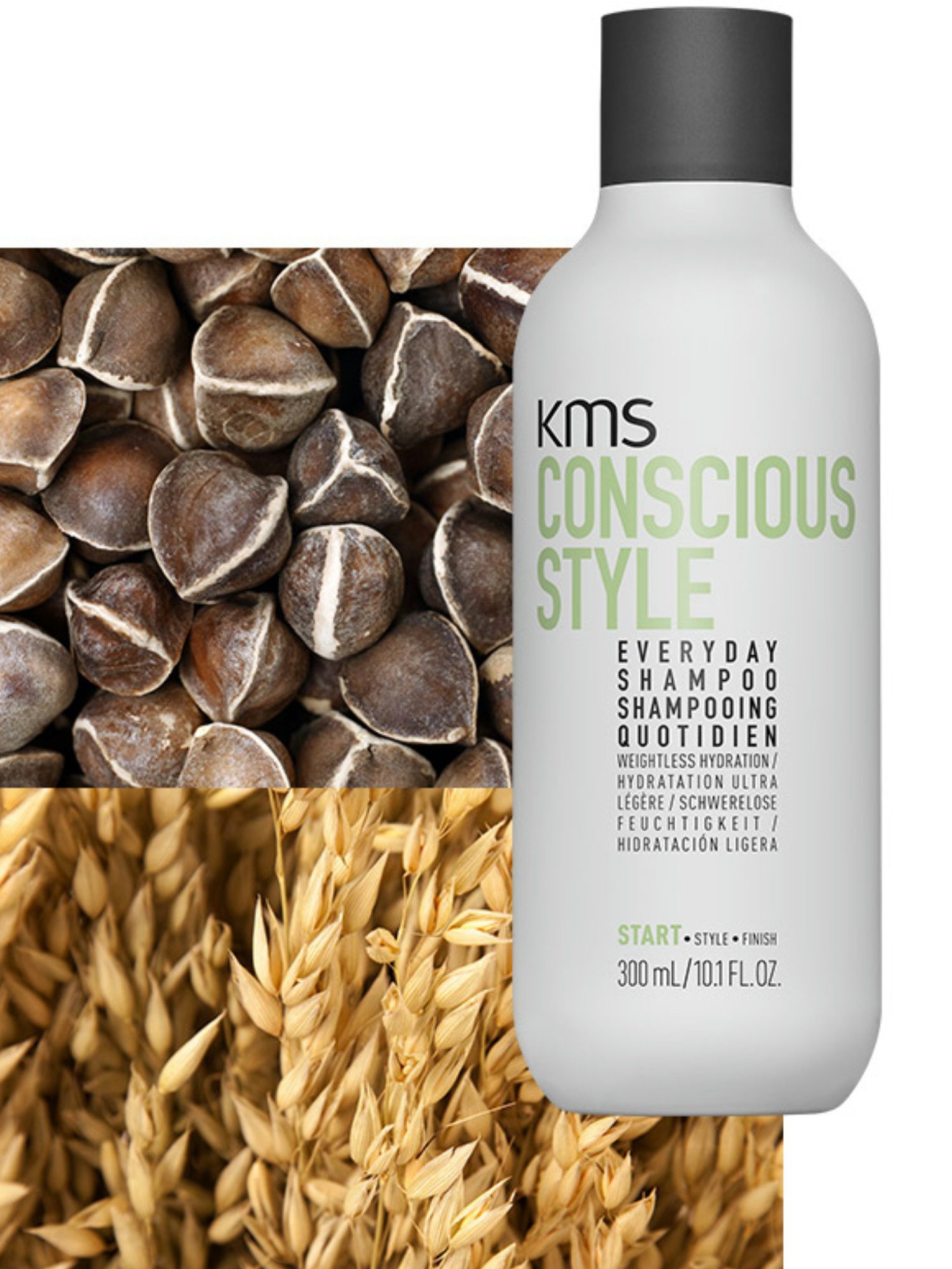 KMS Conscious Style Everyday Shampoo 300ml - Shampooing Quotidien Vegan