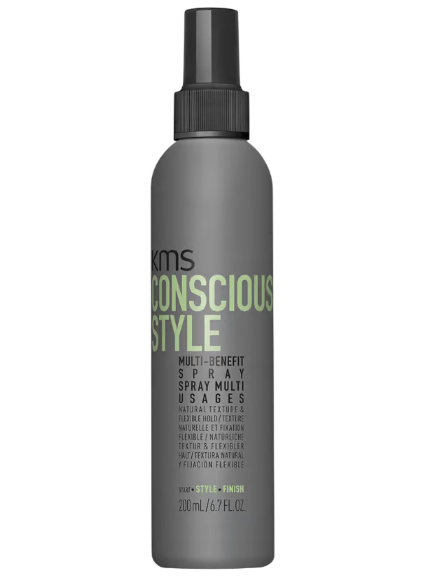 KMS Conscious Style Spray Multi-Bénéfices 200ml - Protection Thermique & Hydratation