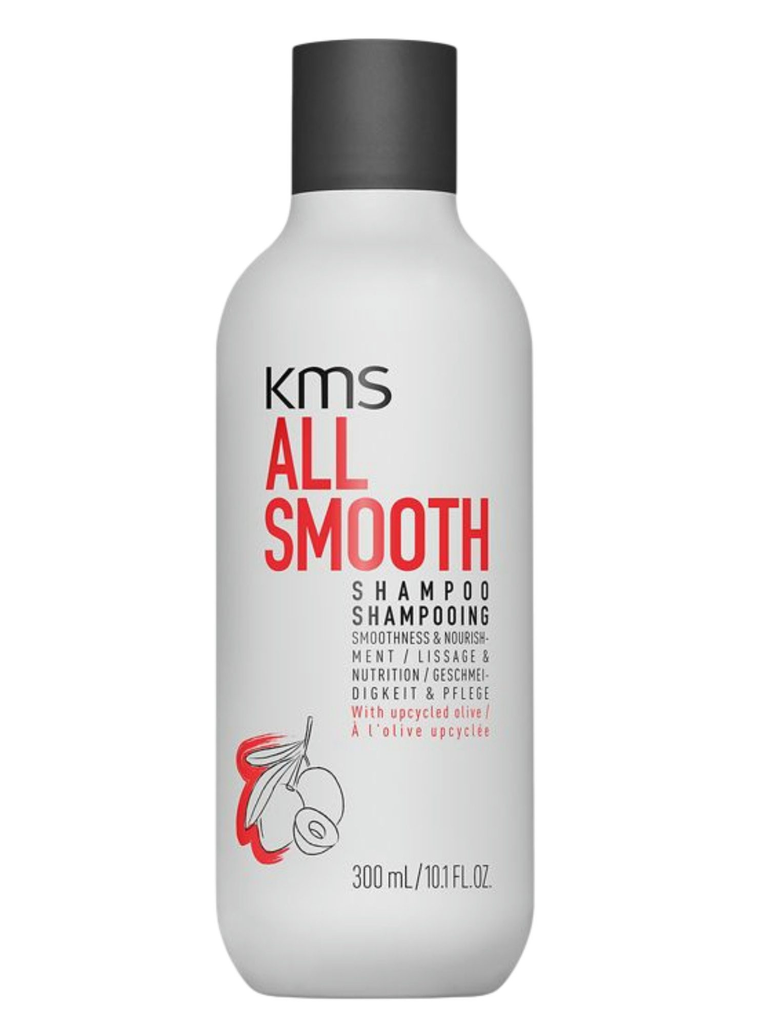 KMS All Smooth Shampoo 300ml - Lissage et Contrôle Anti-Frisottis