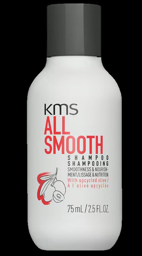 KMS All Smooth Shampoo 75ml - Lissage Anti-Frisottis pour Cheveux Secs