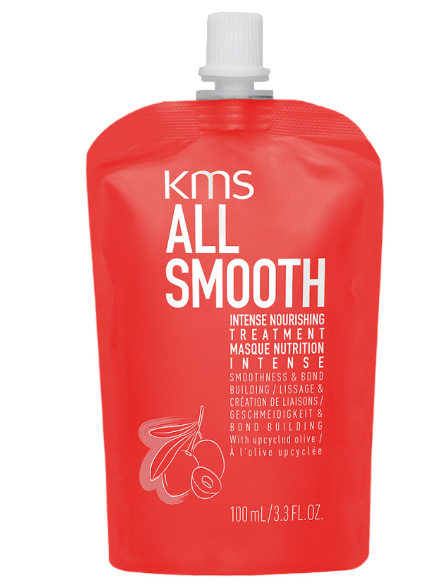 KMS All Smooth Intense Nourishing Treatment 100ml - Soin Intensif Nourrissant