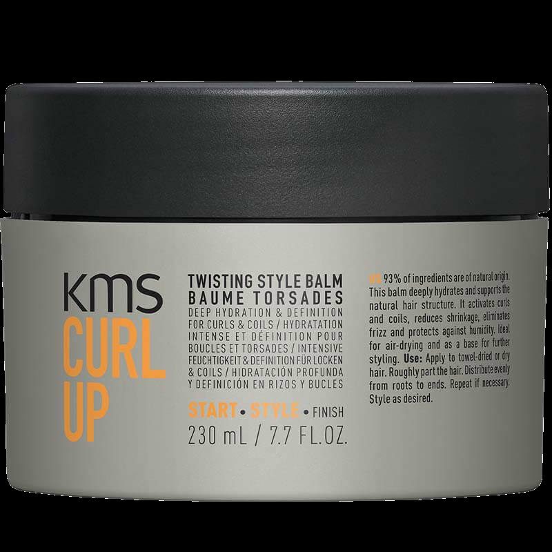KMS Curl Up Twisting Style Balm 230ml – Baume Sculptant Définition Boucles
