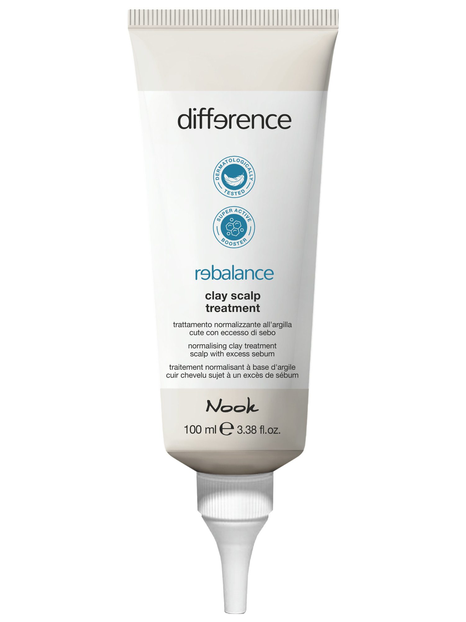 Nook Difference Hair Care Clay Scalp Treatment 100ml - Soin Détox Argile pour Cuir Chevelu
