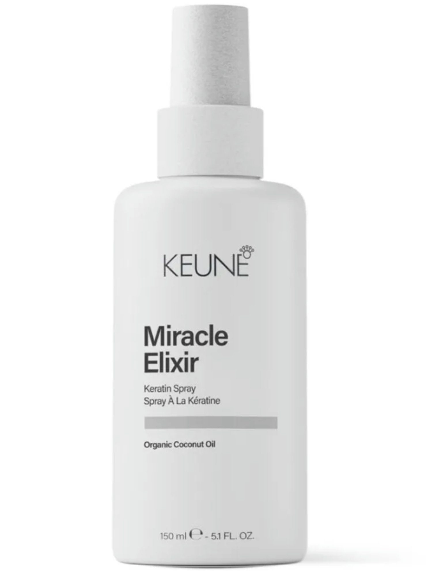 Keune Miracle Elixir Spray Kératine 140ml - Soin Sans Rinçage pour Cheveux Secs