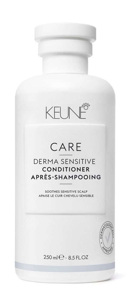 Keune Derma Sensitive Après-Shampooing 250ml - Soin Apaisant Cuir Chevelu Sensible