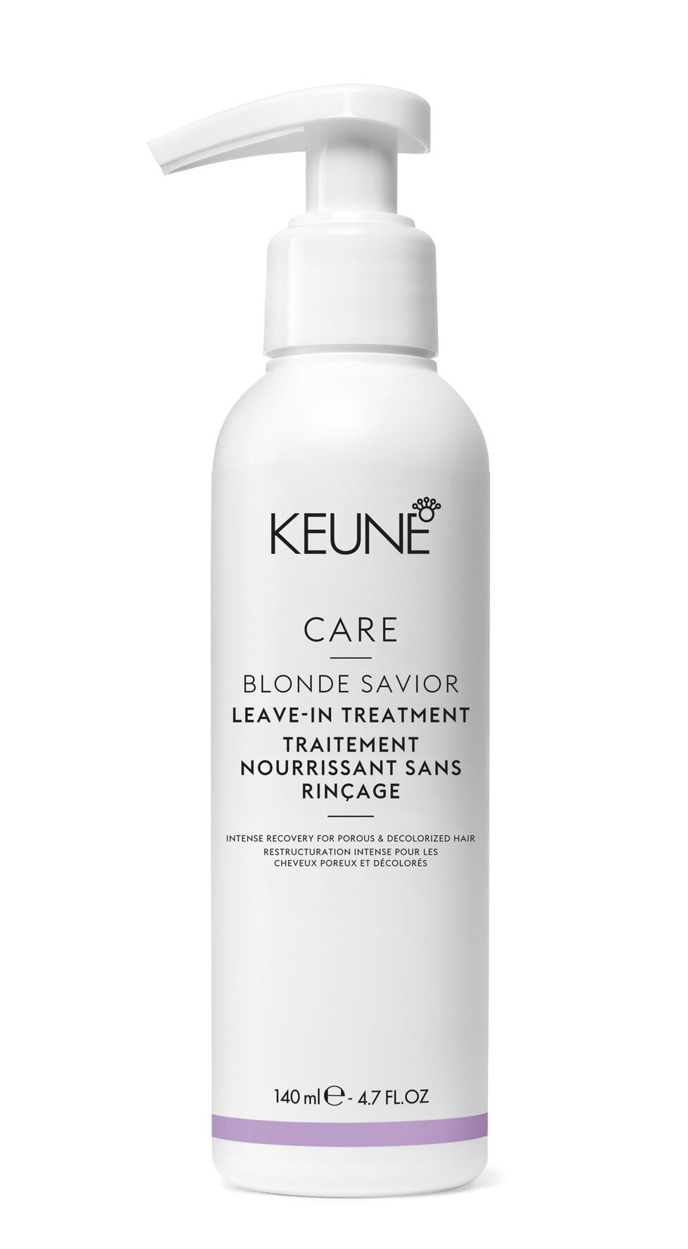 Keune Blonde Savior Leave-In Treatment 140ml - Soin sans rinçage pour cheveux blonds