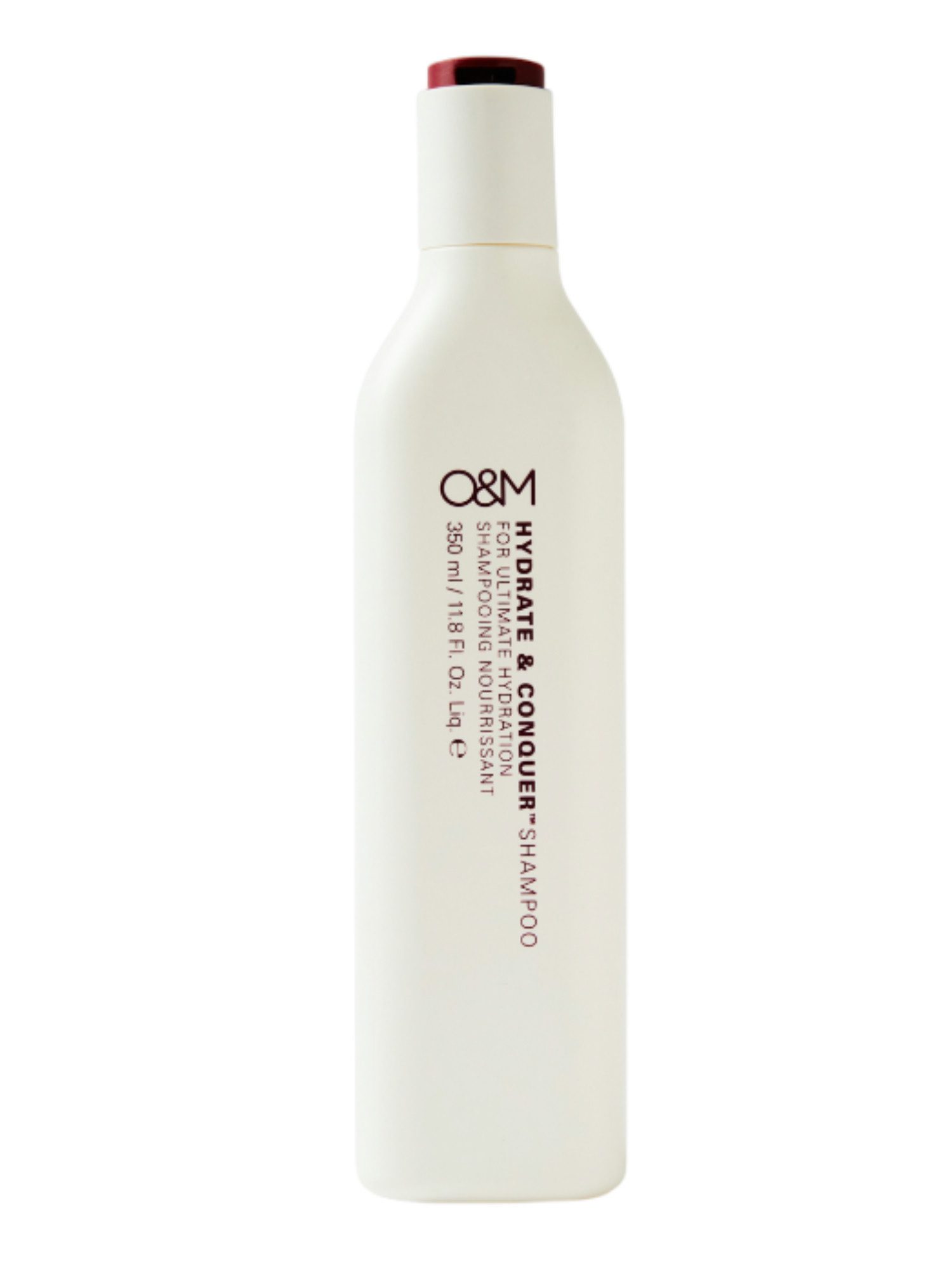 O&M Hydrate & Conquer Shampooing Hydratant 350ml - Cheveux Secs et Colorés