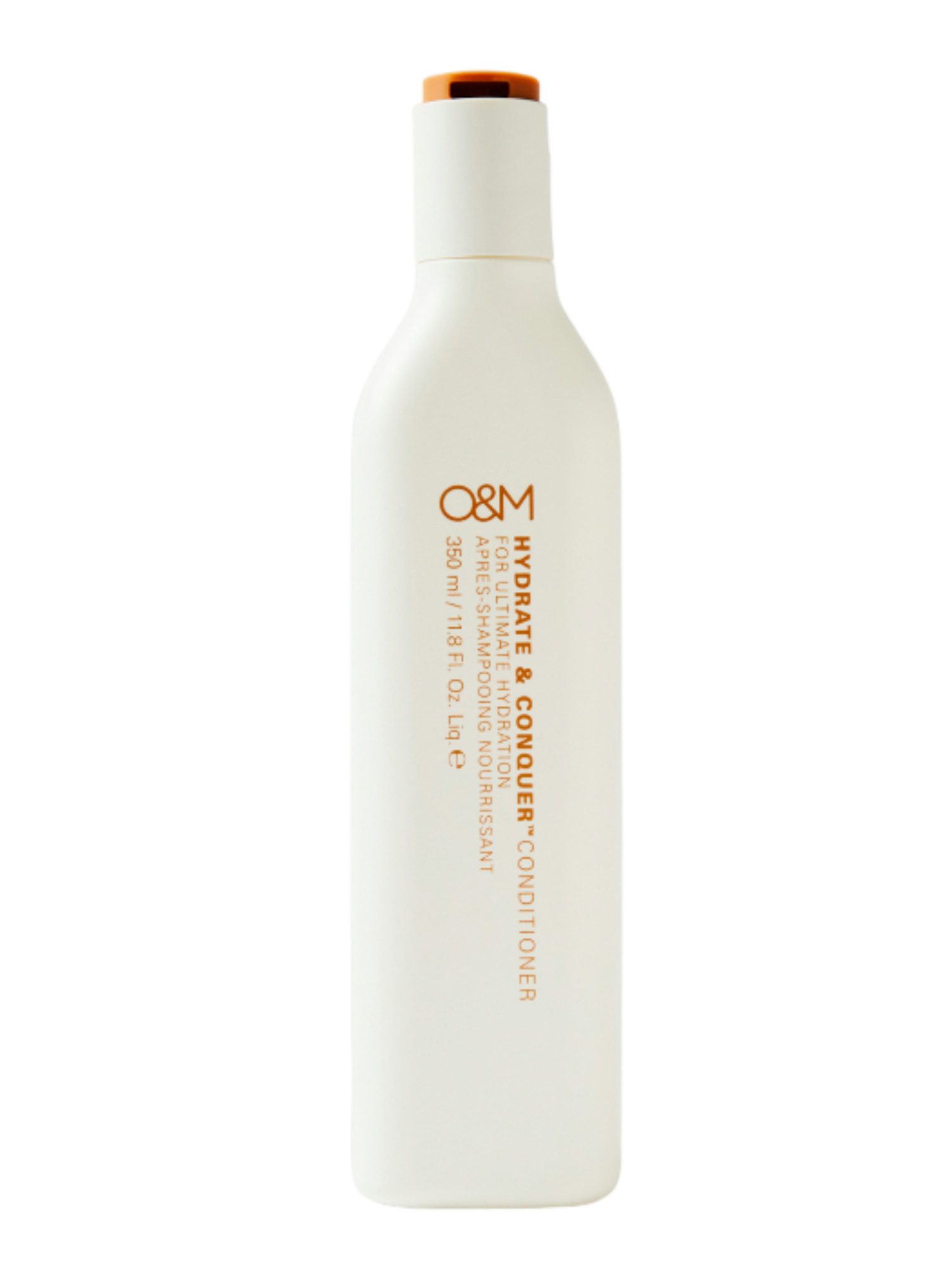 O&M Hydrate & Conquer Après-Shampooing 350ml - Soin Hydratant Intense