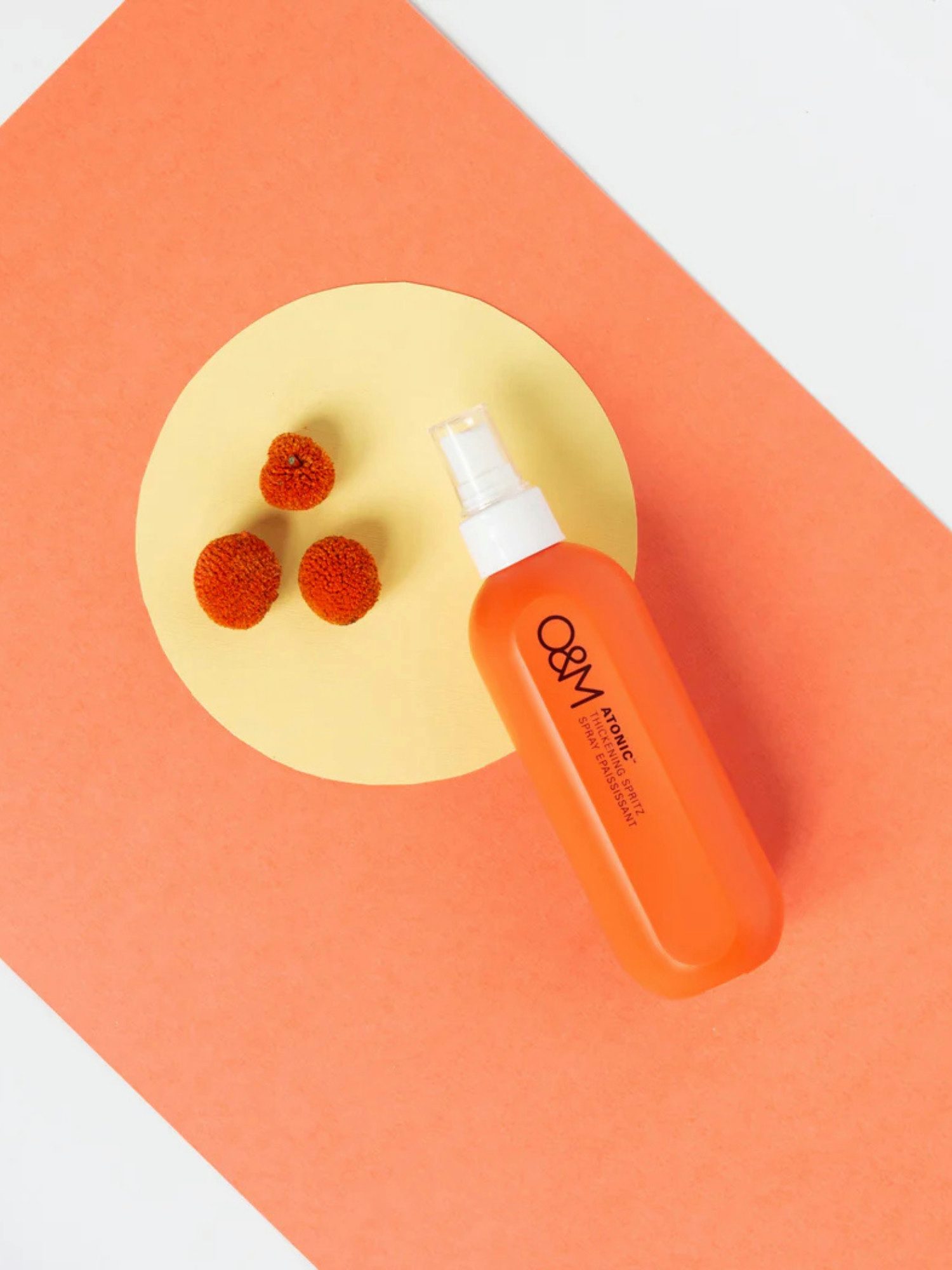 O&amp;M Atonic 250ml - Spray Coiffant Volumateur pour Cheveux Fins