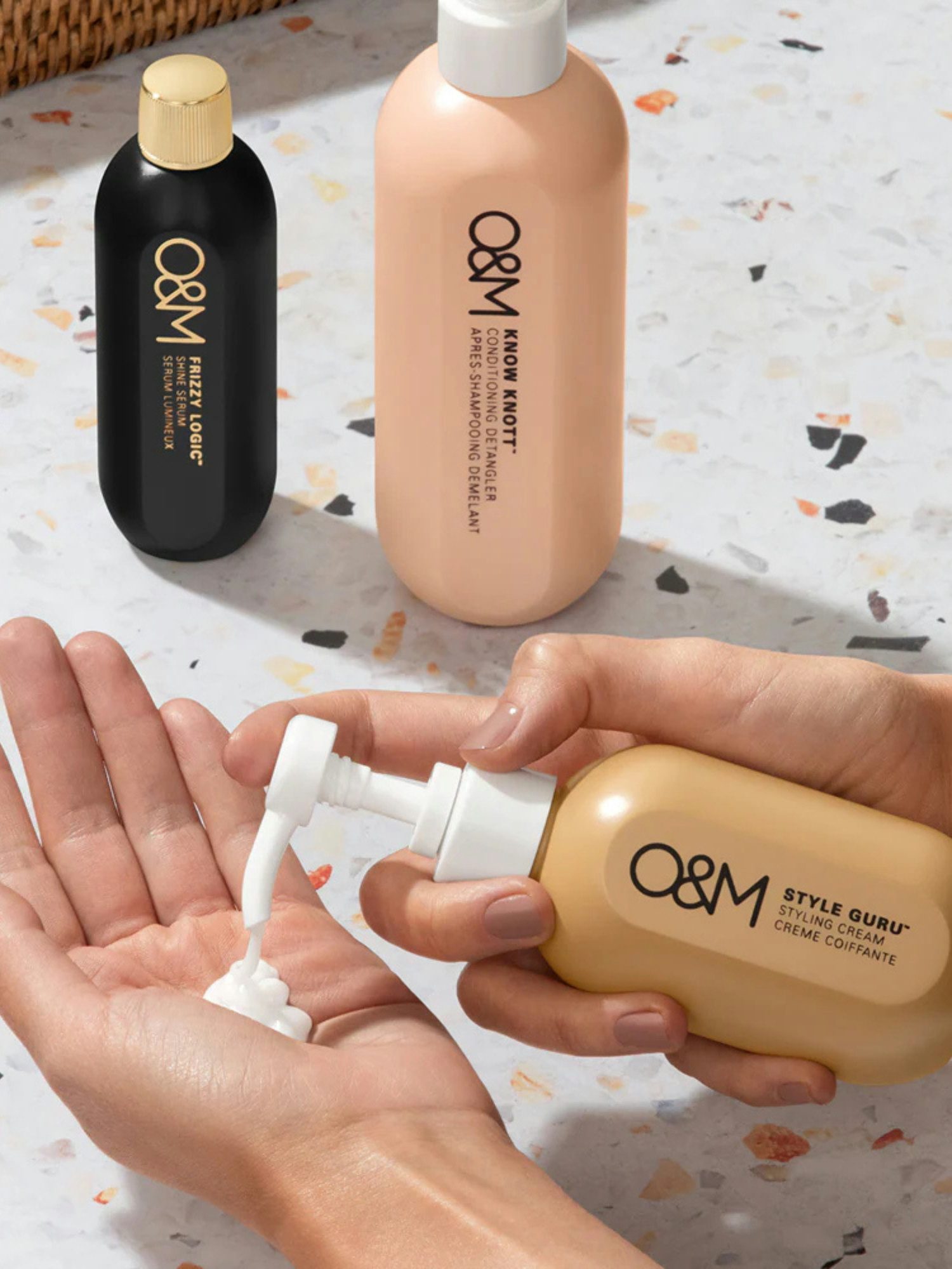 O&amp;M Style Guru 150ml - Crème Coiffante Polyvalente Tenue Naturelle
