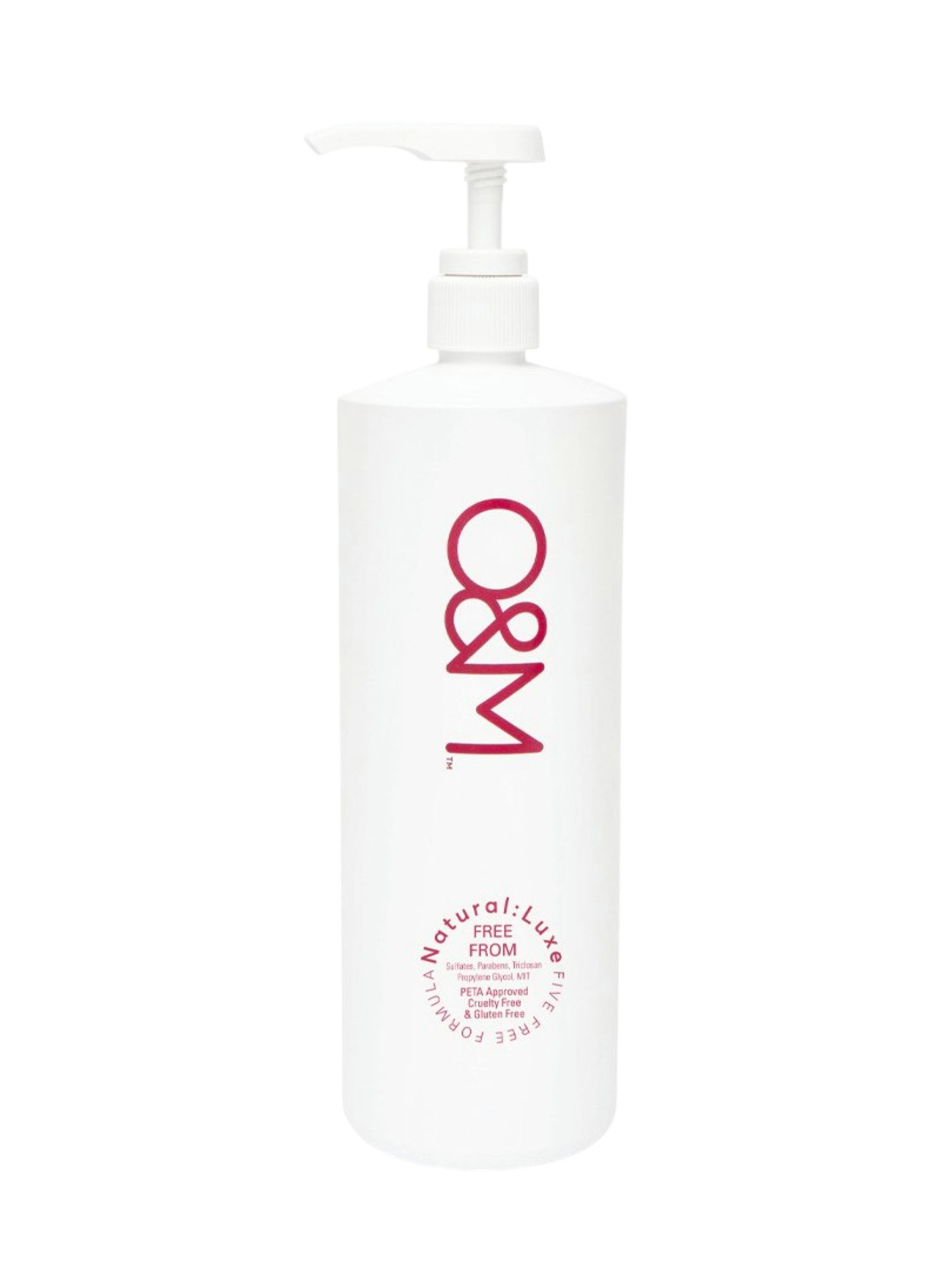 O&M Hydrate & Conquer Shampooing Hydratant 1000ml - Cheveux Secs et Colorés