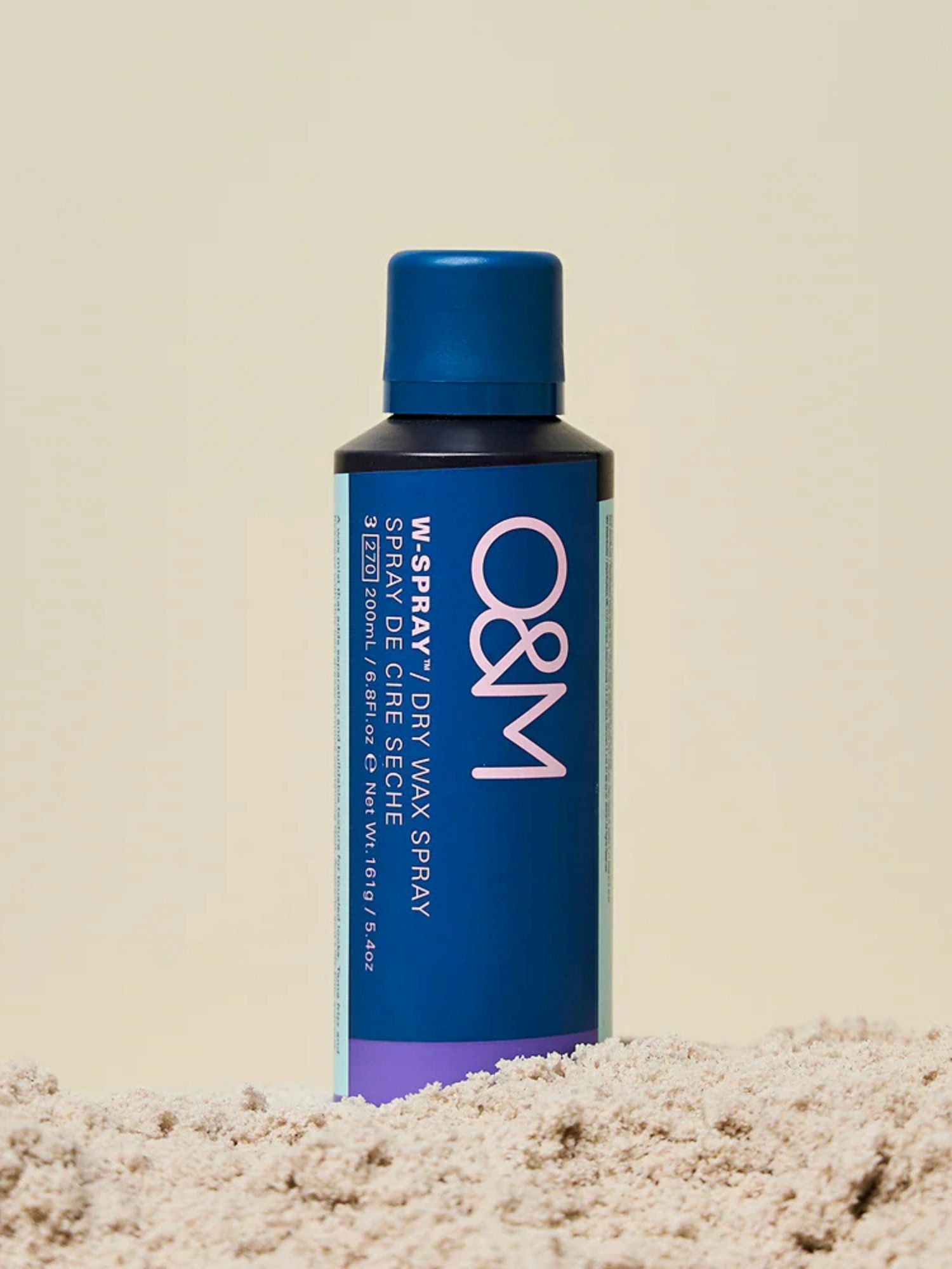 O&amp;M W-Spray Cire Sèche en Spray 200 ml – Texture et Tenue Flexible