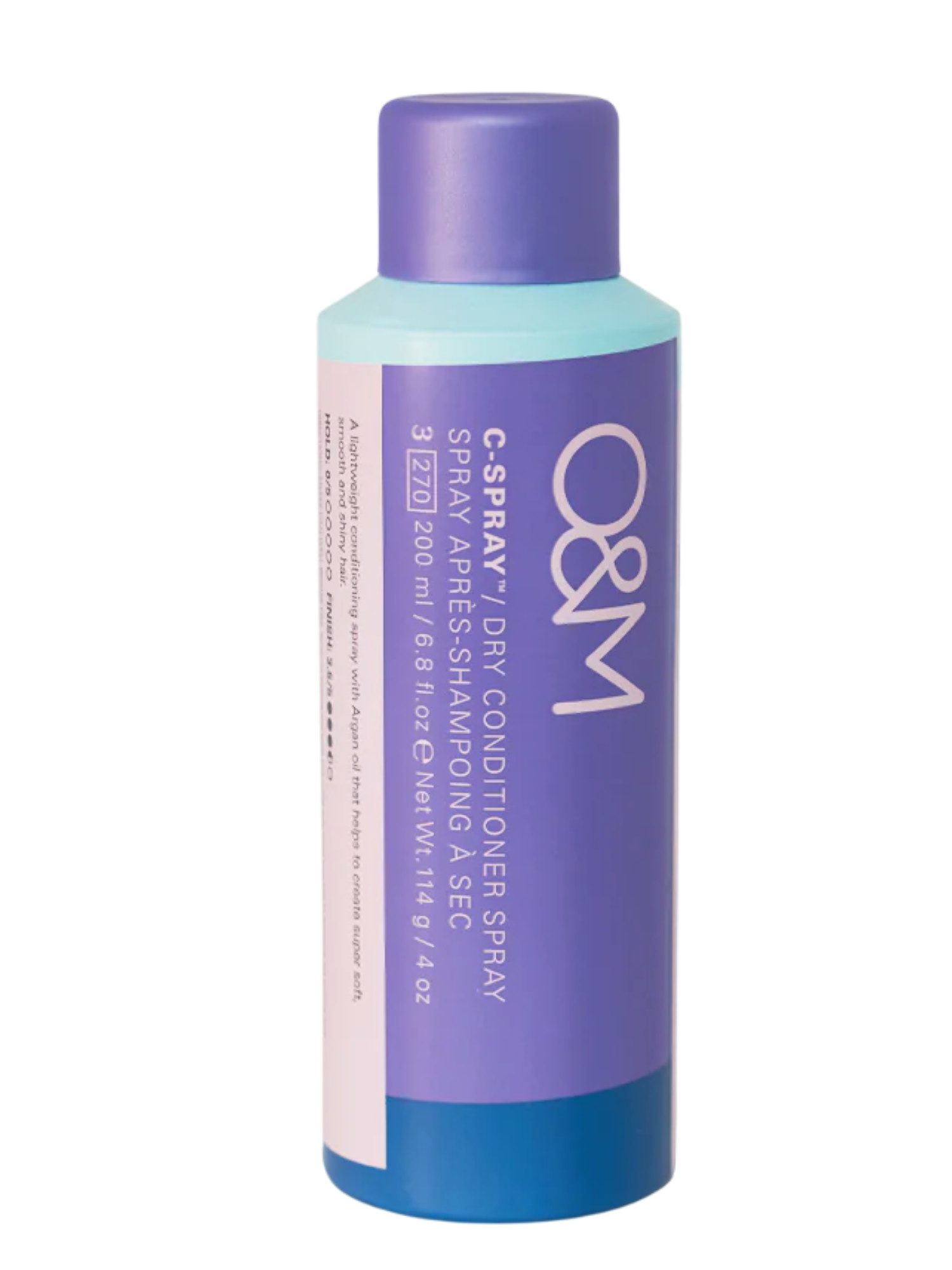 O&M C Spray Conditioner Sec Sans Rinçage 200ml – Soin Instantané Cheveux Secs