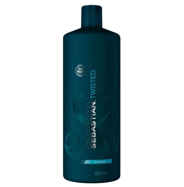 Sebastian Flex Twisted Elastic Shampoo 1000ml - Shampooing Hydratant pour Boucles et Ondulations