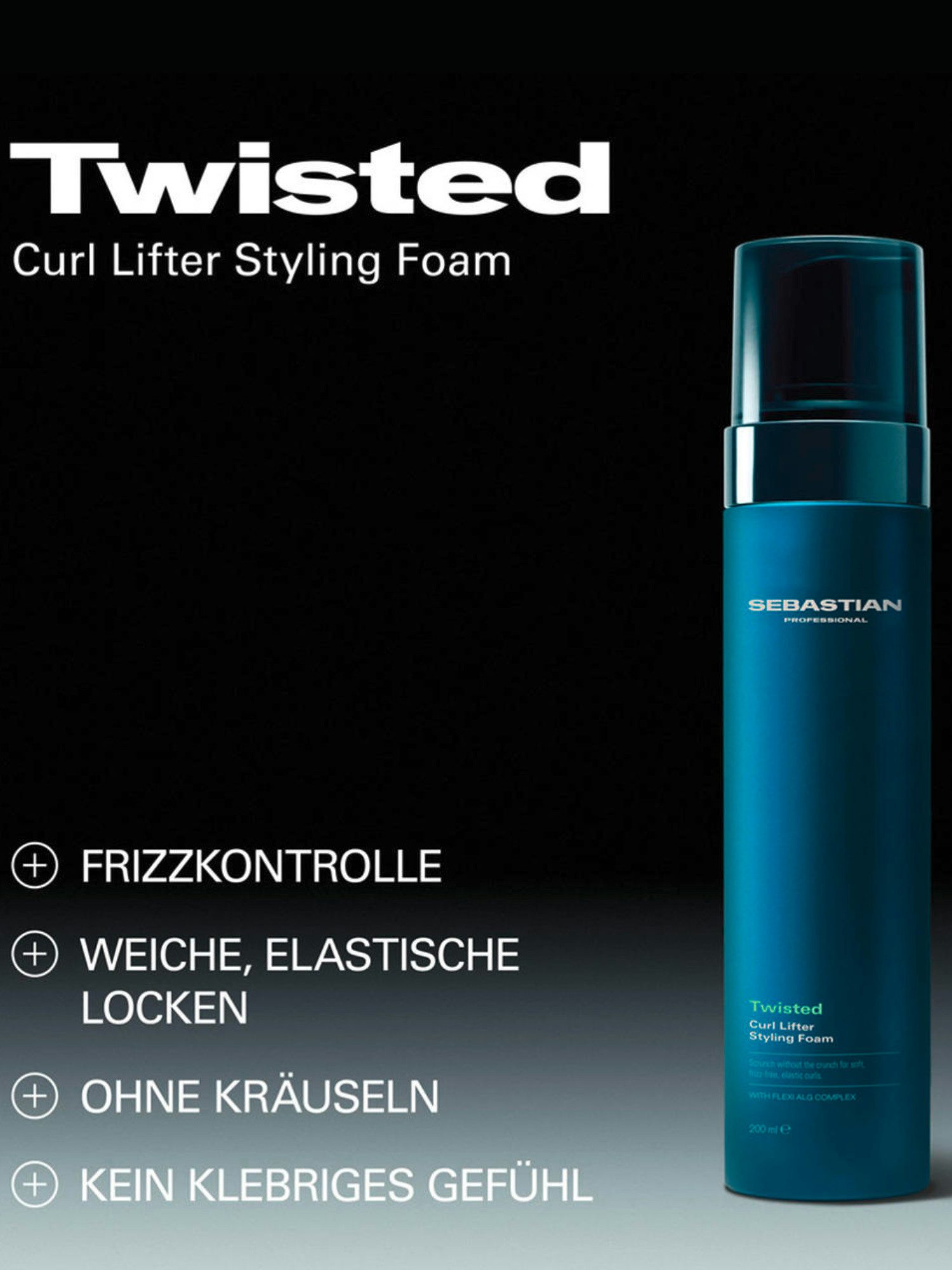 Sebastian Twisted Curl Lifter Mousse Coiffante 200 ml
