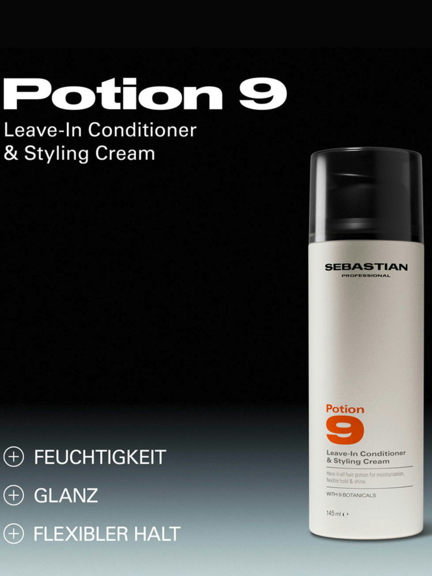 Sebastian Potion 9 Leave-In Conditioner &amp; Crème Coiffante 50 ml