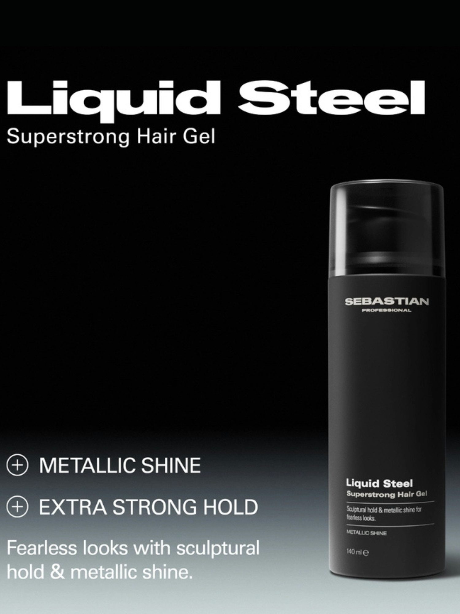 Sebastian Professional Liquid Steel Gel Fixation Extrême 140 ml