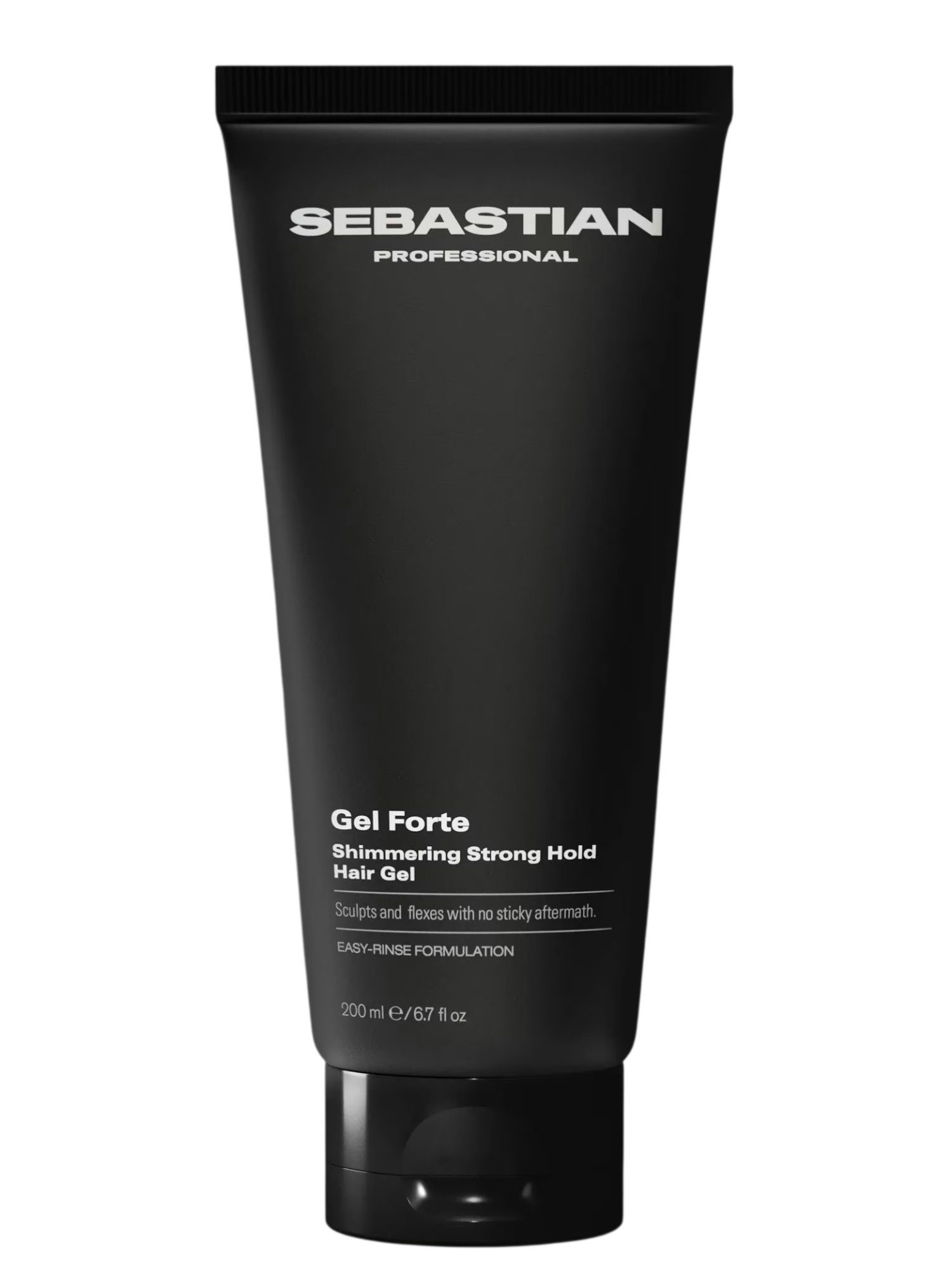 Sebastian Professional Gel Forte 200 ml - Gel Coiffant Fixation Forte à Reflets Nacrés